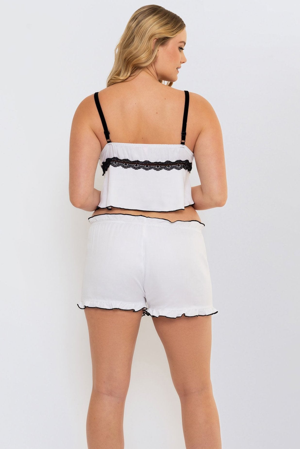 DREAMY TAP SHORT - WHITE