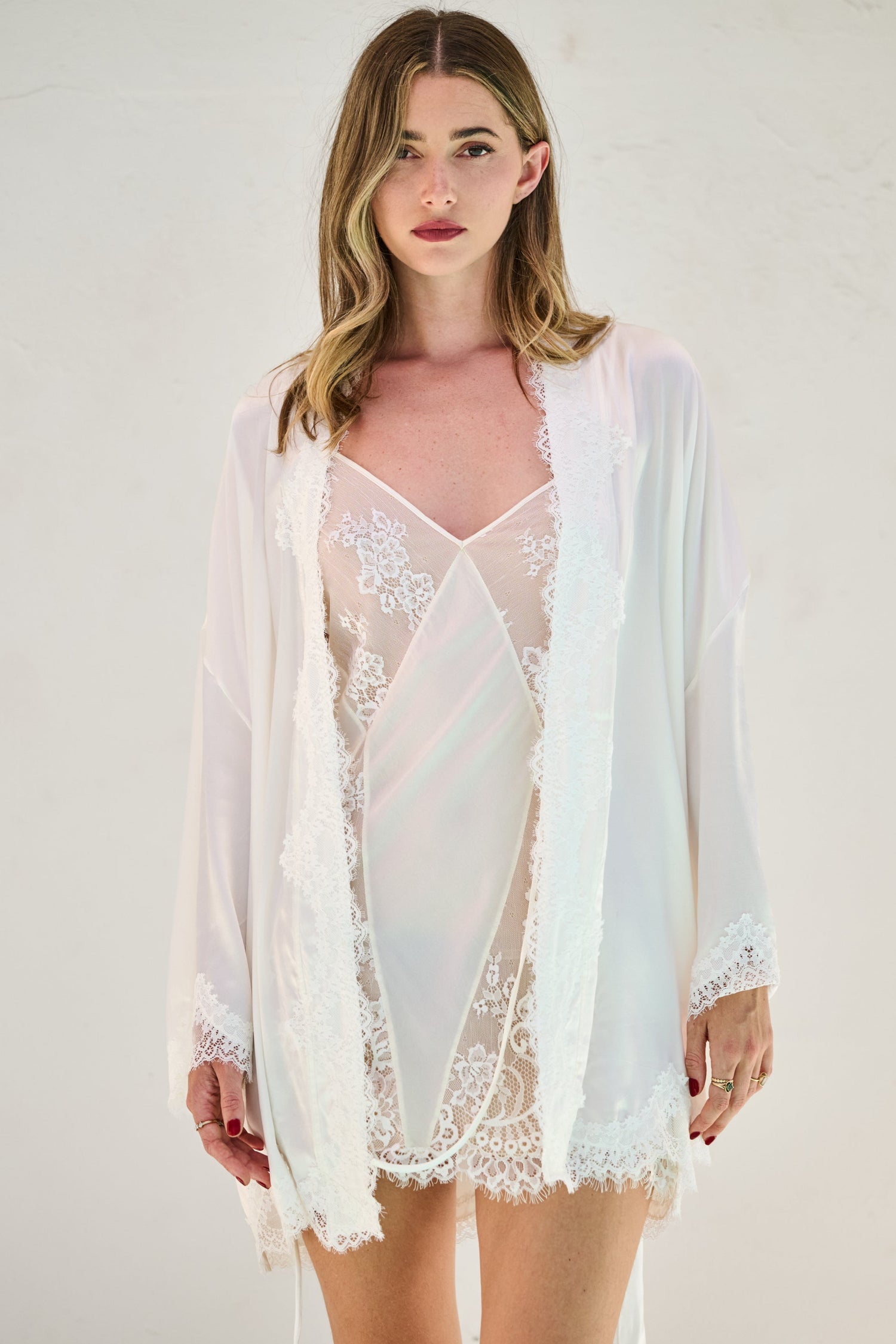 LATE NIGHT CHEMISE - IVORY