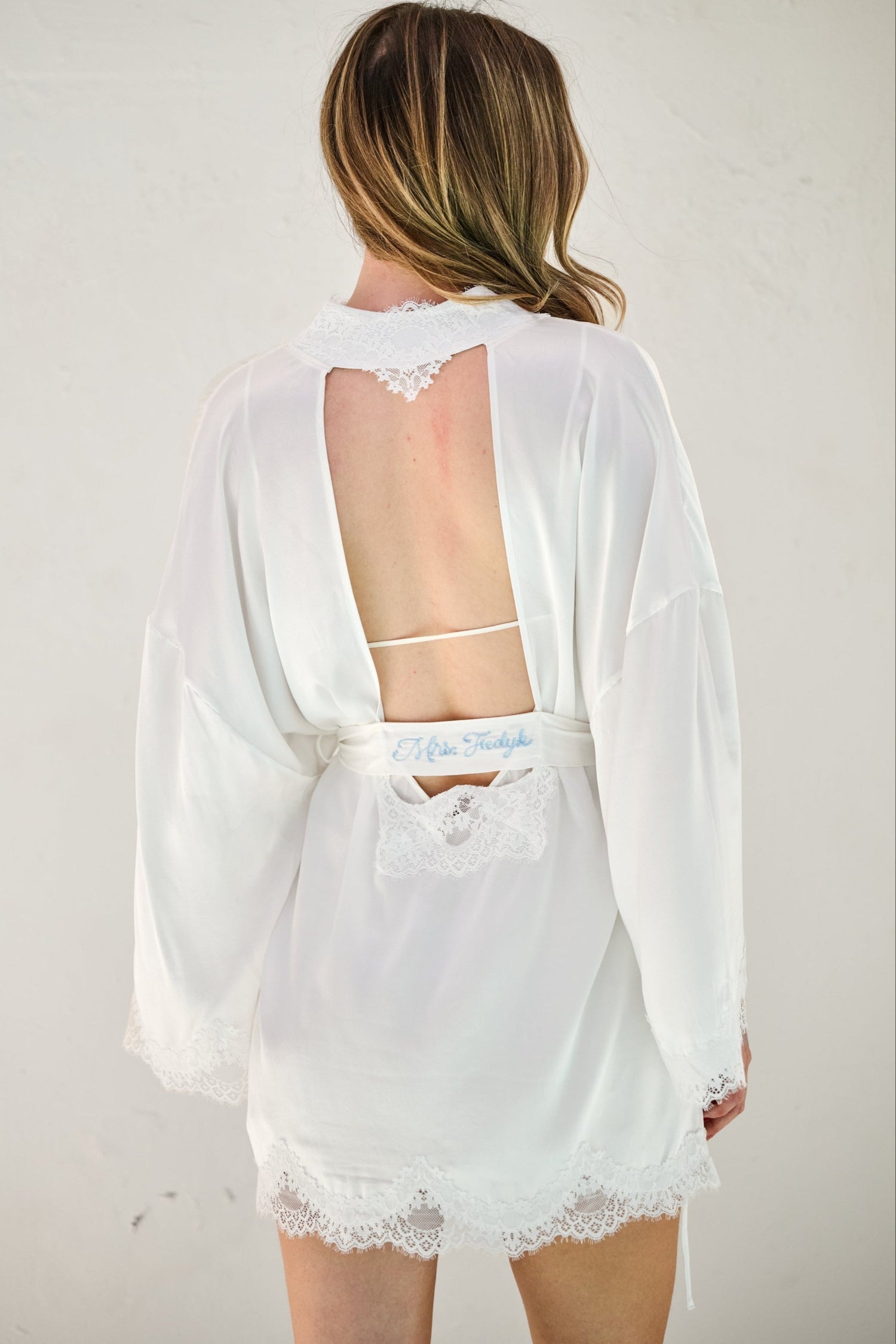 BRIDAL ROBE - IVORY
