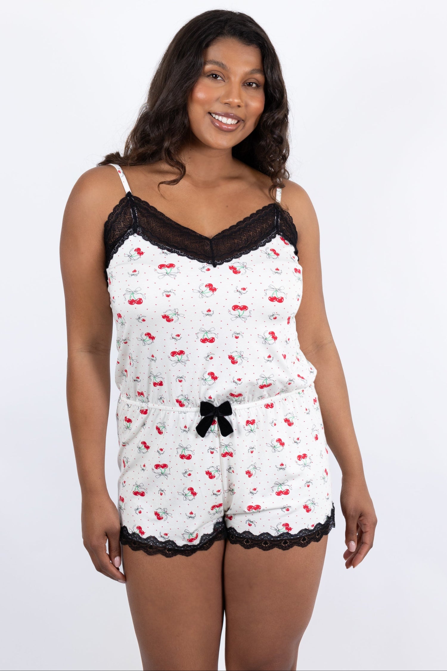 CHERIE ROMPER - IVORY