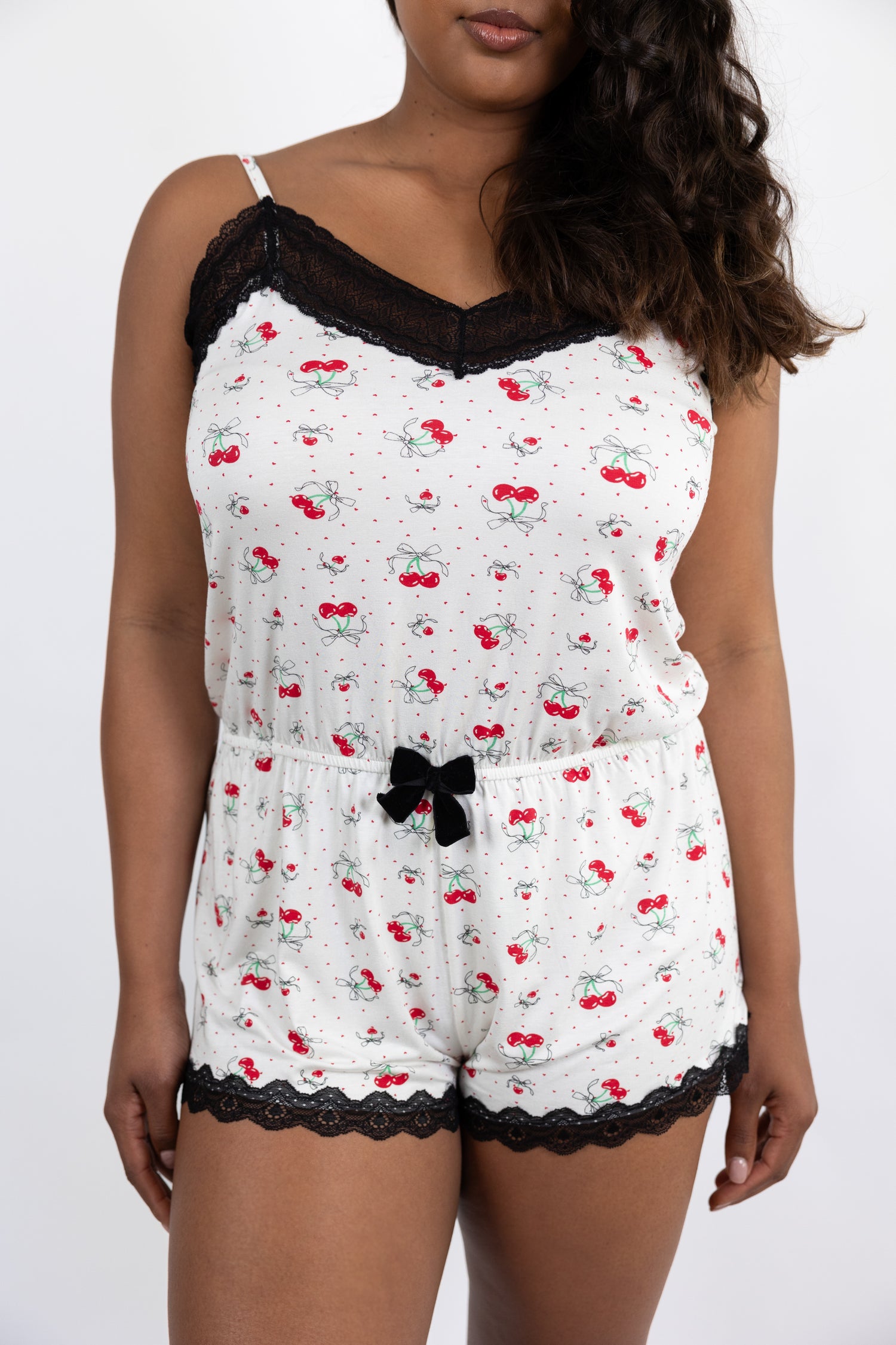 CHERIE ROMPER - IVORY