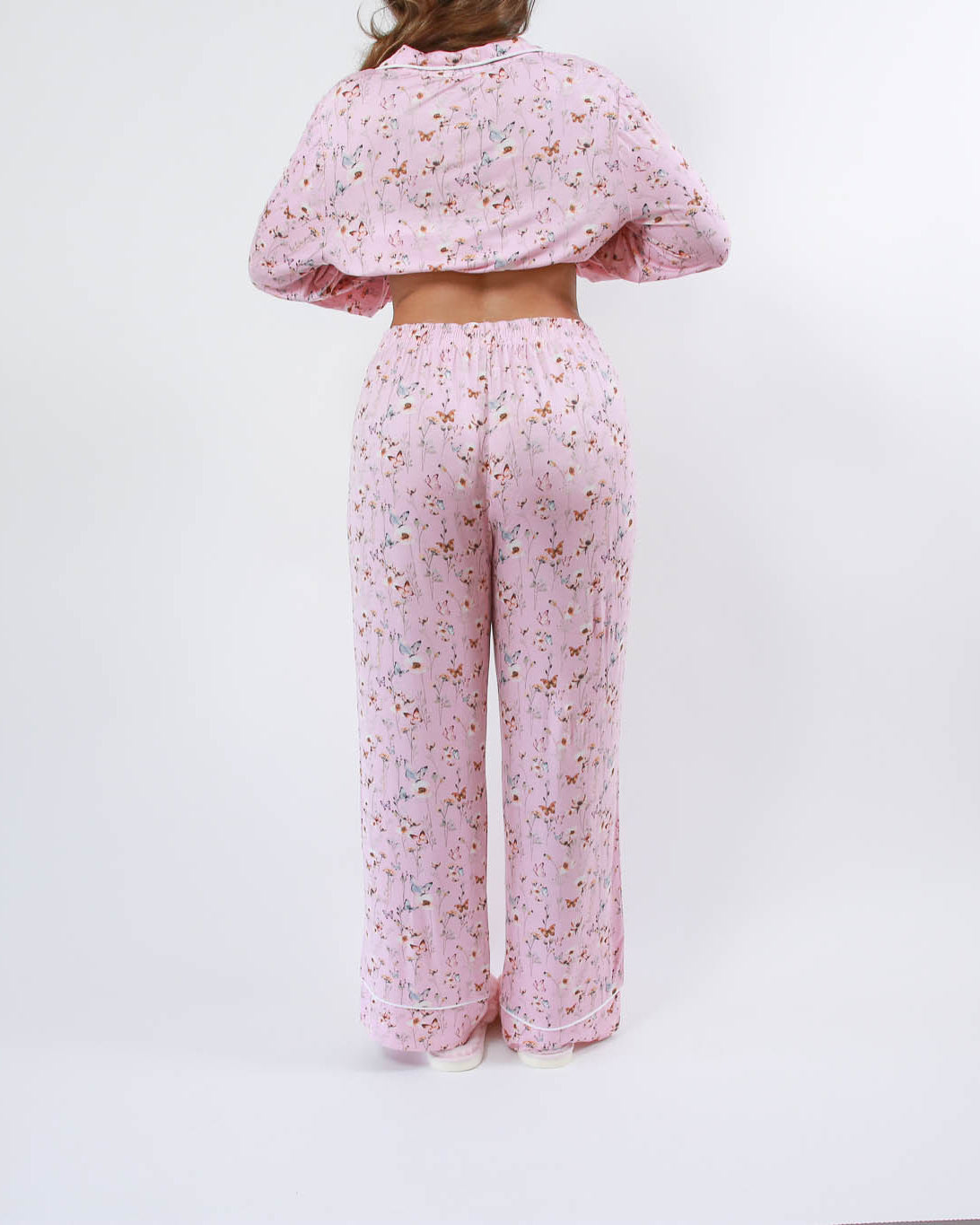 PAPILLON PAJAMA SET - ROSE